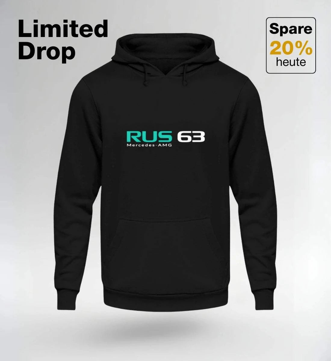 Image of NOVAWEAR RUS 63 Motorsport Hoodie – Limited Edition Streetwear